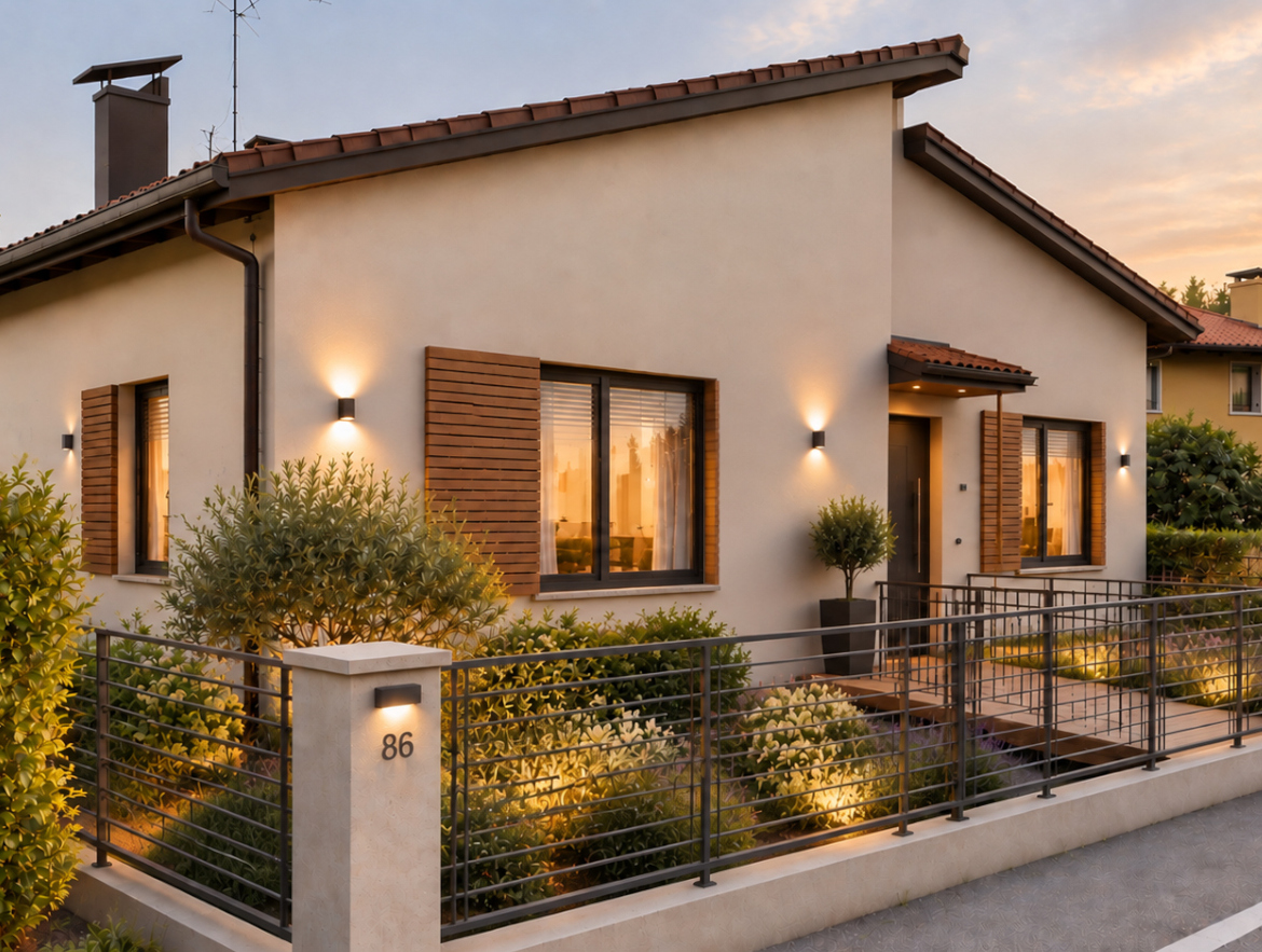 Ristrutturazione casa a Venezia, evoluzione progettuale dell’esterno di Casa MdM a Dolo